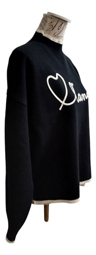 Sweater Mujer Tipo Buzo Tejido Amplio De Viscosa K-lipso