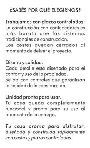 Casa Container Contenedor Vivienda 40 Pies Desde