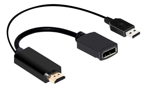 Hdmi A Displayport Adaptador/convertidor 4k 60hz,pc Para