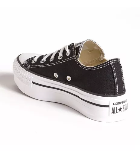 radiador Cantidad de dinero Hábil Zapatillas Mujer Converse All Star Plataforma Ox Negro | Envío gratis