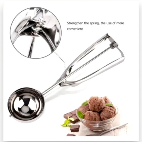 4 Pcs Cuchara Para Helado Bolas Feria Nieve Dispensador