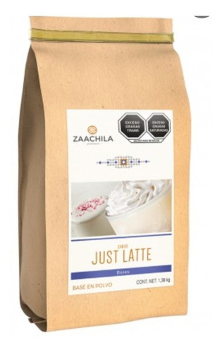 Zaachila-gourmet Sabor: Just Latte Base Frappe Con1.36kg