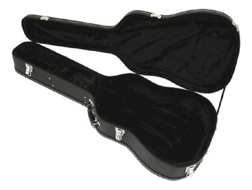 Estuche Case Para Guitarra Acústica Dreaghnout Cg120w Color Negro