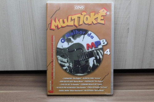 Dvd Multiokê O Melhor Da Mpb 4