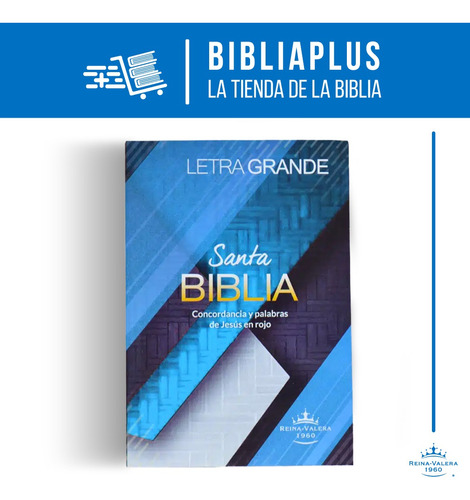 Biblia Reina Valera 1960 Letra Grande Económica