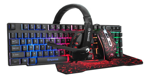 Combo Gamer 4 En 1 Marvo Cm370 Ergonómico