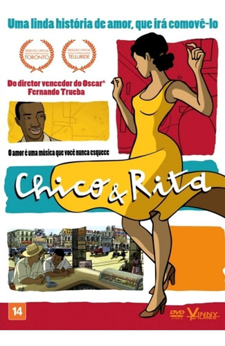 Dvd - Chico & Rita - ( Chico E Rita ) Dir. Fernando Trueba