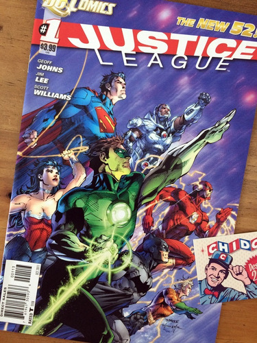 Imagen 1 de 1 de Comic - Justice League #1 Jim Lee Variant