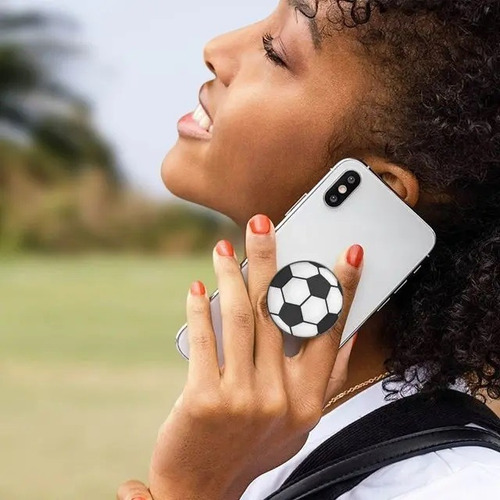 Imagen 3 de 6 de Soporte Celular Adhesivo Pelota Fútbol Ideal Souvenirs X 12
