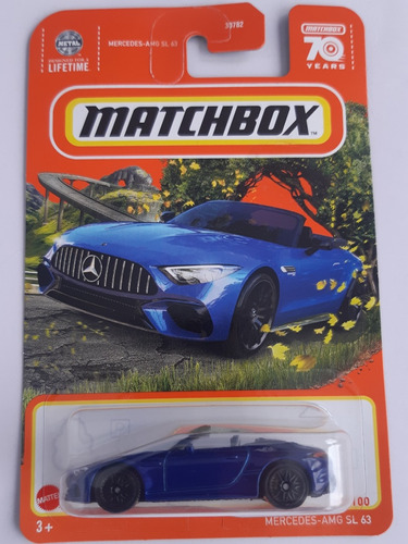 Matchbox Mercedes-amg Sl 63 Deportivo -no Hot Wheels- 