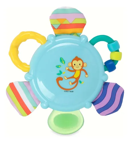 Nuby Look-at-me Mirror Teether Toy, Los Colores Pueden Varia