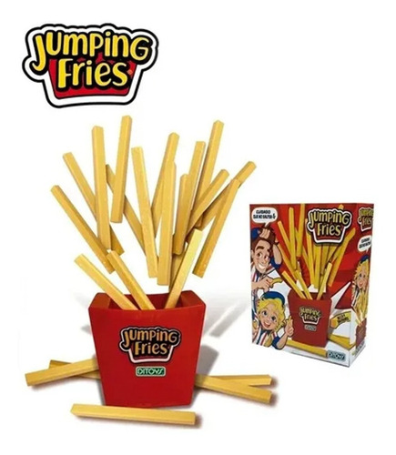 Imagen 1 de 7 de Juego Jumping Fries Papas Fritas Saltarinas De Ditoys