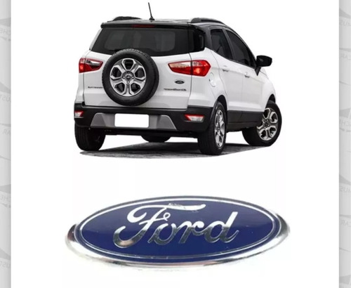 Emblema Ford Tampa Traseira Ecosport De 2012 / 2021 Original