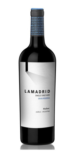 Vino Lamadrid Gran Reserva Malbec 750ml