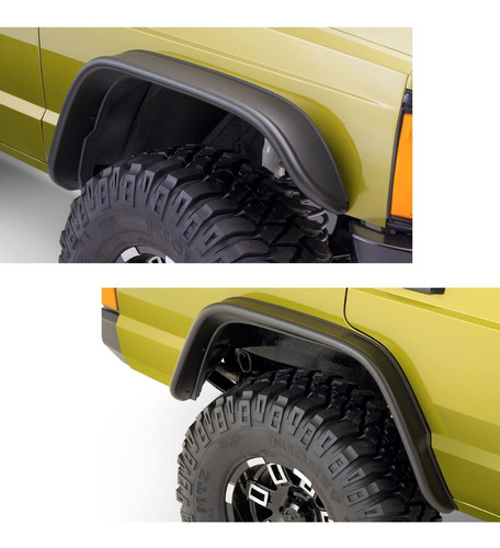 Guardabarro Bushwacker Para Jeep Liso Estilo Fender Pieza