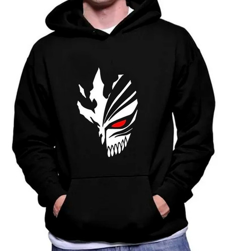 Imagen 1 de 2 de Poleron Estampado Bleach Masara Hollow