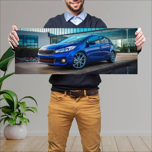 Cuadro 30x80cm Auto 2017 Kia Forte5 Auto 126