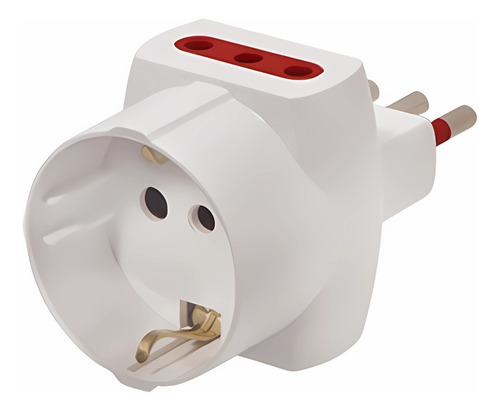 Adaptador Múltiple 2 + Schuko A Ficha 3l Conatel