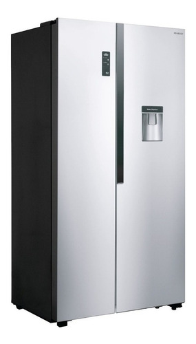 Imagen 2 de 5 de Heladera Peabody Side By Side N/f Sbs67 Acero Inverter 516l