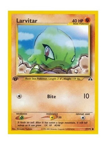 Larvitar (neo Discovery) Pokémon