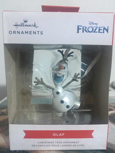Figura Frozen Disney De 8cm Olaf Hallmark Ornamentos