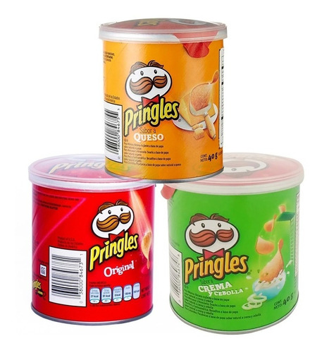 Papas Pringles X 3und Pequeña