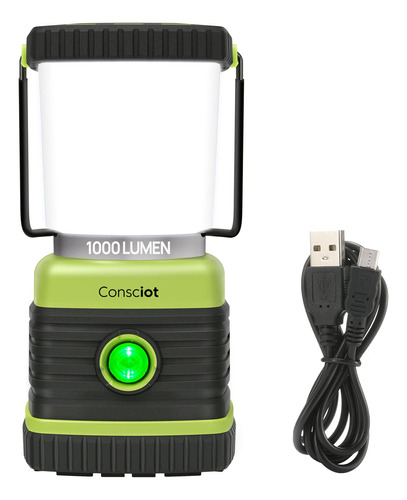 Linterna Led De Camping Recargable, Luces De Camping Conscio