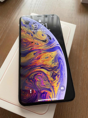 iPhone XS Max 256 Dourado Usado