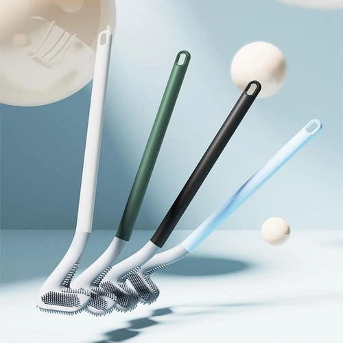 Cepillo De Inodoro De Silicona Para Baño