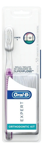 Kit Cepillo Dental Oral-b Expert Ortodoncia + Superfloss 1