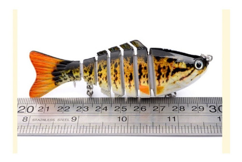 Isca Articulada 6 Sessões Artificial Lambari - 10cm 20gramas