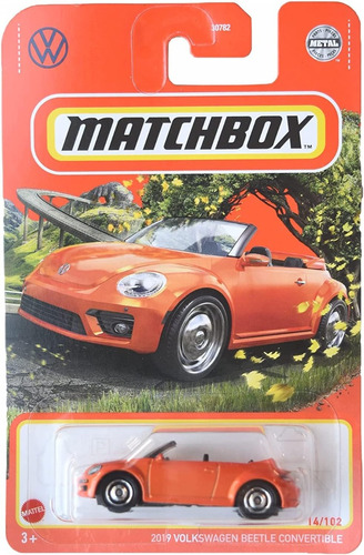 Matchbox  2019 Volkswagen Beetle Convertible 98/100