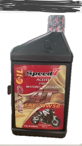 Lubricante Aceite Speed 7 Al Mayor (por Caja)