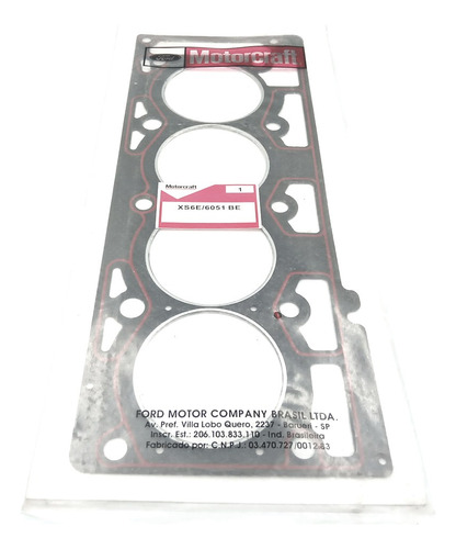 Empacadura Camara Ford Fiesta 1.6 Amianto Motorcraft   