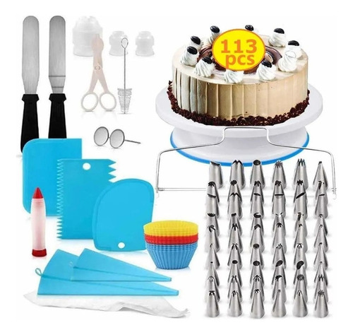 Kit De Decoración De Pasteles 113pc