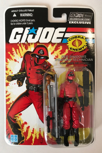 Red Laser Shadows Wapons Gi Joe Collectors Club Fss 8 Cobra