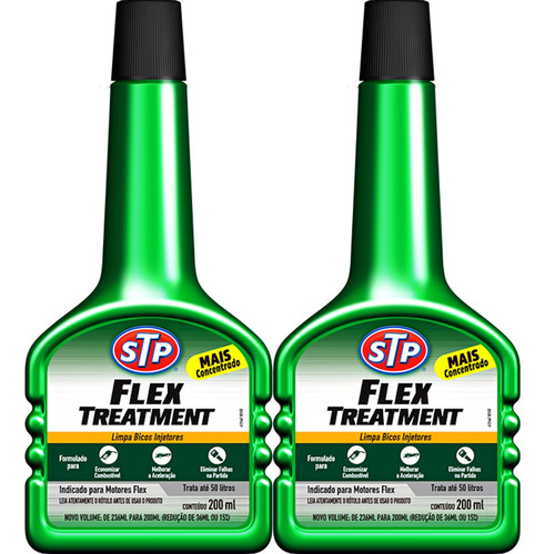 2 Aditivo Stp Flex Treatment - Combustível Alcool E Gasolina