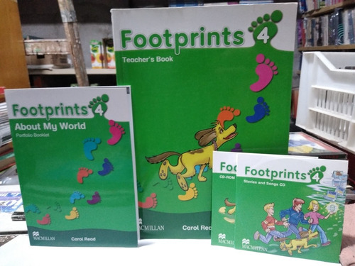 Footprints 4 Teachers Book Cd + Porfolio Booklet Macmillan