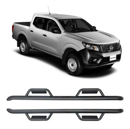 Estribos Compatibles Nissan Np300 Frontier 2016-2022 Tubular