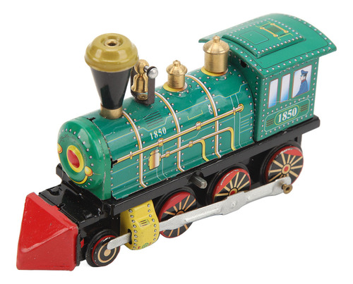 Nuevo Juguetes De Locomotora Clockwork De Metal Hojalatado