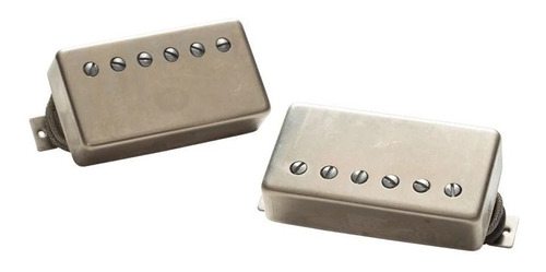 Set Microfonos X2 Guitarra Seymour Duncan Aph-2 Niquel Cover