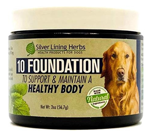 Silver Lining Herbs 10 Canine Foundation - Herbal Ykdmg