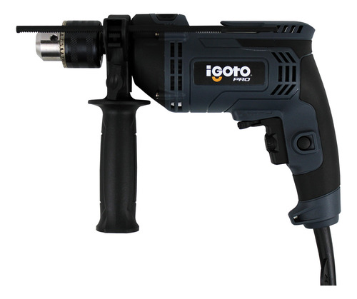 Taladro De Impacto Igoto 850w He1002 Rpm 48,000 Color Gris oscuro Frecuencia 60 Hz