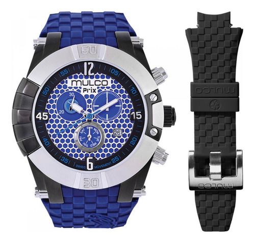 Reloj Para Hombre Mulco Mw5-3068-041 Azul
