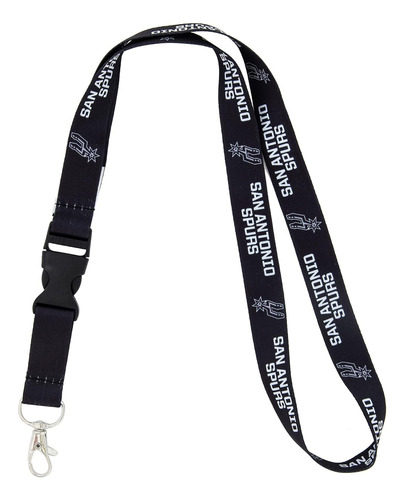 Llavero Lanyard De San Antonio Spurs, Desmontable Hebil...