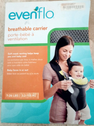 Porta Bebe Marca Evenflo   Nuevo.