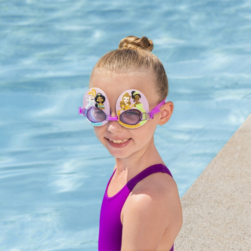 Lentes De Natación Princesas Disney 3+ Niñas Bestway 9102u