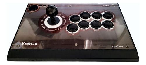 Control Arcade Qanba Carbon Modificado Con Seimitsu Y Sanwa (Usado)