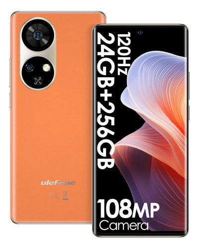 Celular Ulefone Note 17 Pro 24gb+256gb Dual Sim Teléfono 6.58 Fhd 120hz Amoled 5050mah