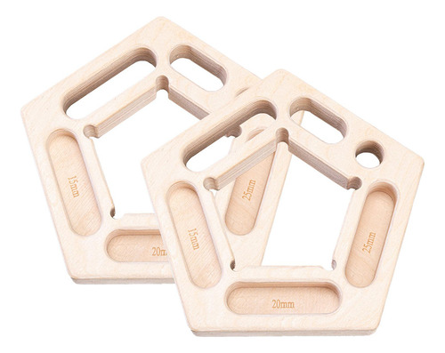 Diapasón De Escalada, Tabla De Entrenamiento Un 20x20,5cm